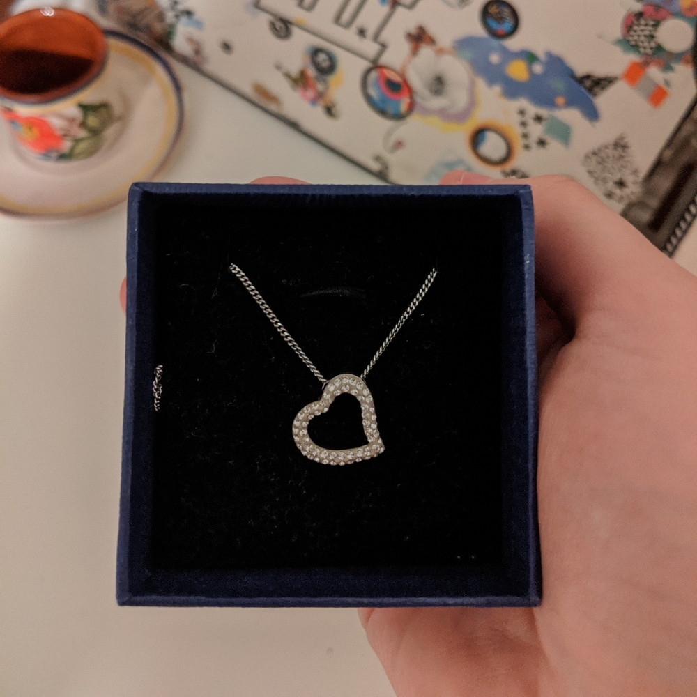 Swarovski Crystal Heart Necklace